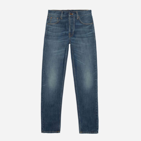 Nudie Steady Eddie II Regular Taper Fit Jean - Indigo Dew Nudie Steady Eddie II Regular Taper Fit Jean - Indigo Dew