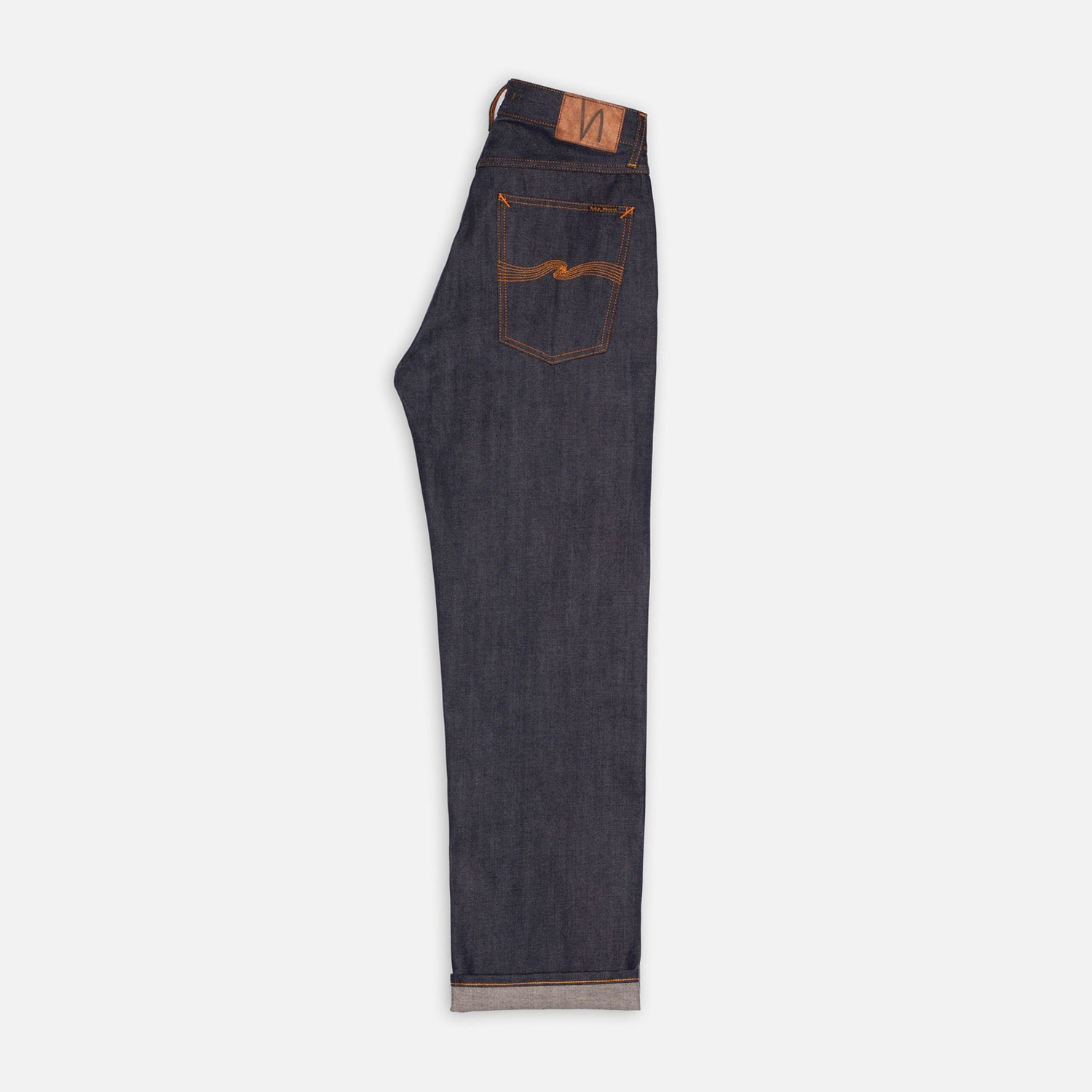 Nudie Tuff Tony Loose Straight Fit Jean - Dry Selvage
