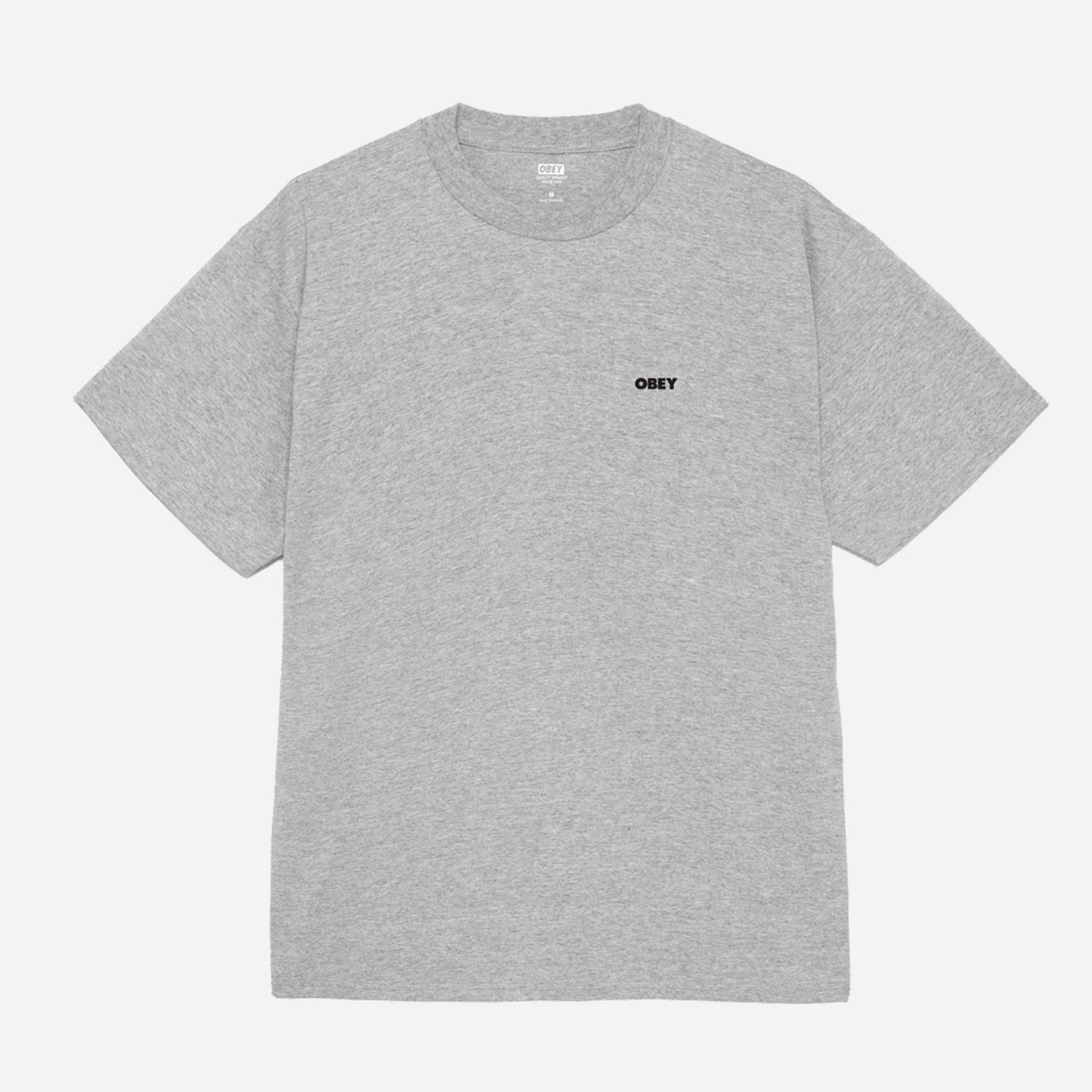 Obey Icon 89 Classic Tee - Heather Grey
