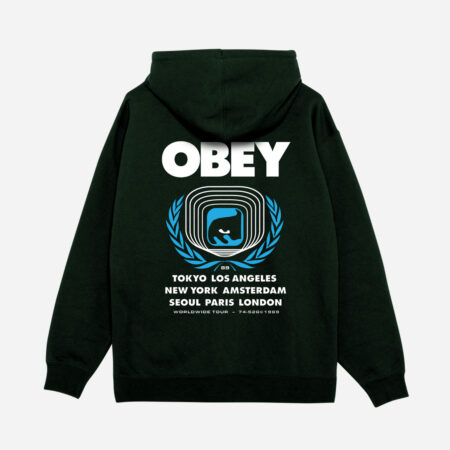 Obey Icon Eye Wreath Hoodie - Botanical Garden