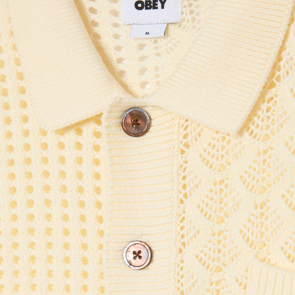 Obey Preston Sweater Shirt - Natural