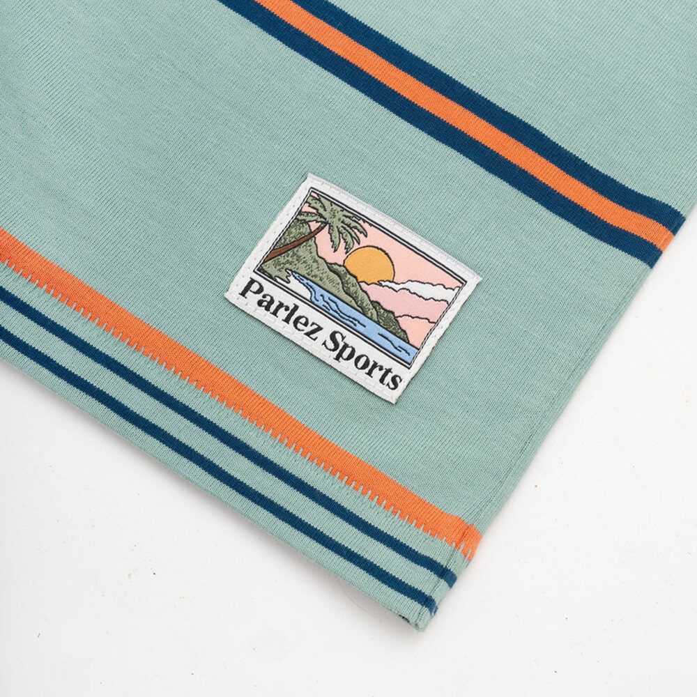 Parlez Calm YD Stripe Tee - Mineral Parlez Calm YD Stripe Tee - Mineral