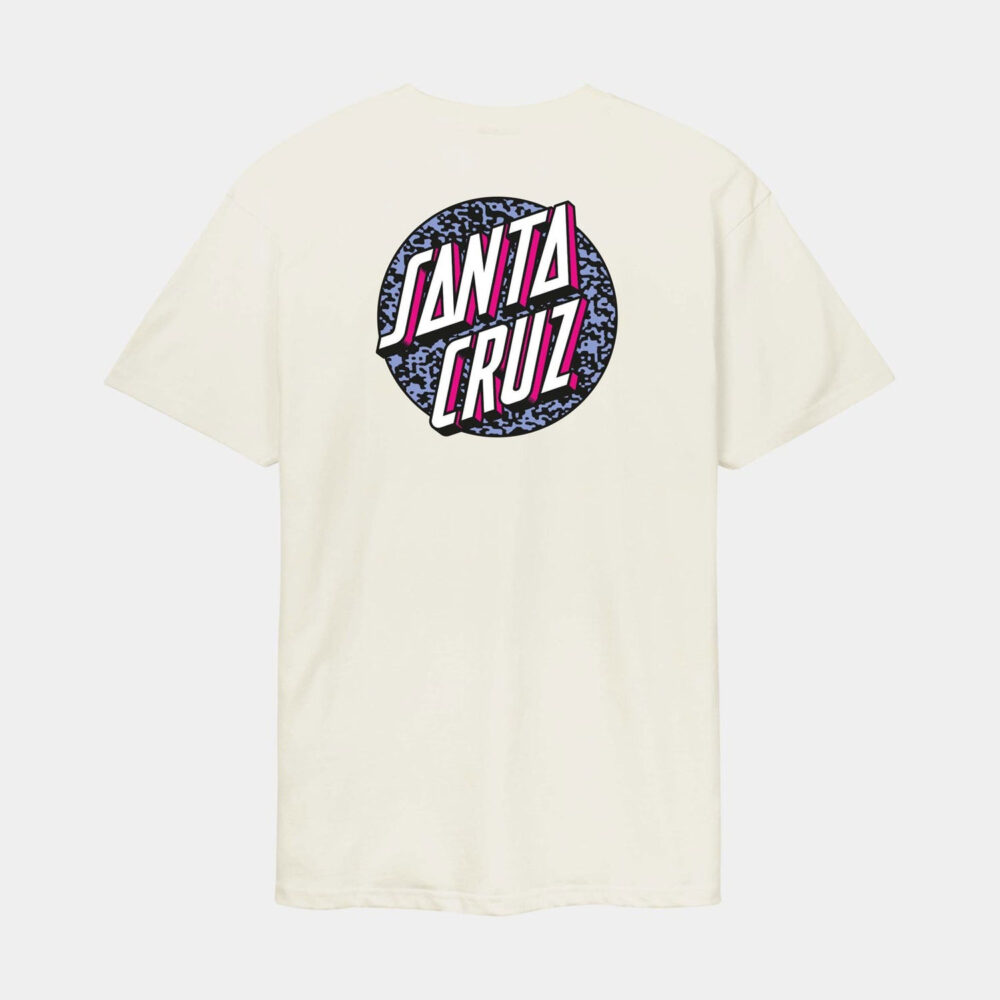 Santa Cruz Control Dot Tee - Unbleached Cotton Santa Cruz Control Dot Tee - Unbleached Cotton
