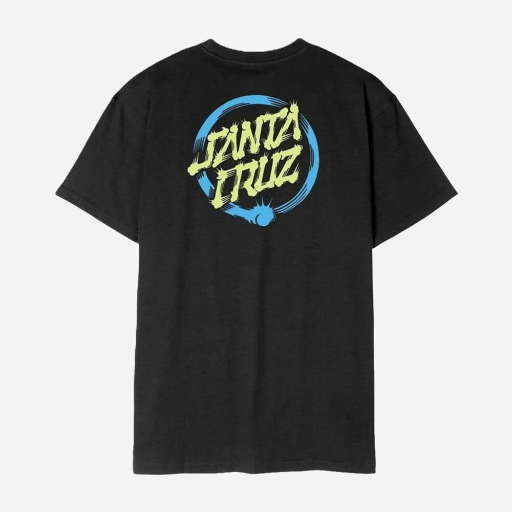 Santa Cruz Mako Dot Tee - Black Santa Cruz Mako Dot Tee - Black