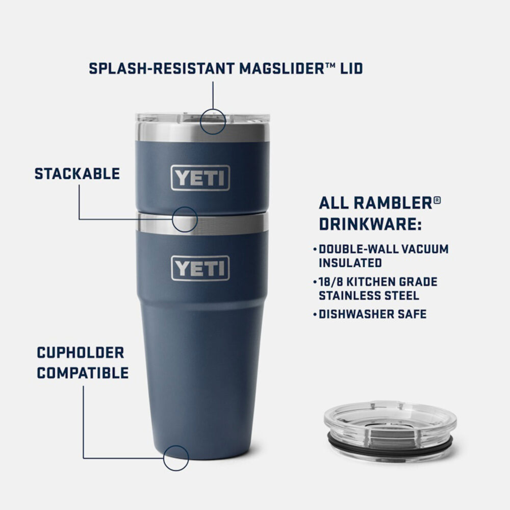 YETI Single 20 Oz Stackable Cup - King Crab YETI Single 20 Oz Stackable Cup - King Crab