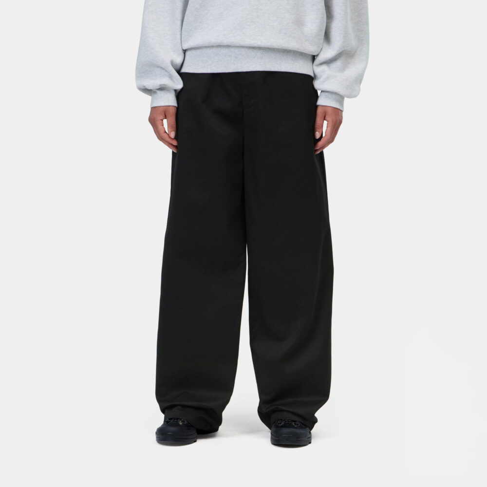 Carhartt WIP Women's Omak Pant - Black Rinsed Carhartt WIP Women's Omak Pant - Black Rinsed