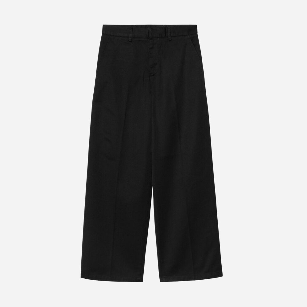 Carhartt WIP Women's Omak Pant - Black Rinsed Carhartt WIP Women's Omak Pant - Black Rinsed