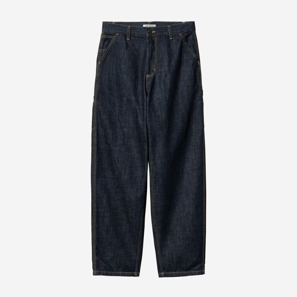Carhartt WIP Women's Brandon Single Knee Pant - Blue Rinsed Carhartt WIP Women's Brandon Single Knee Pant - Blue Rinsed