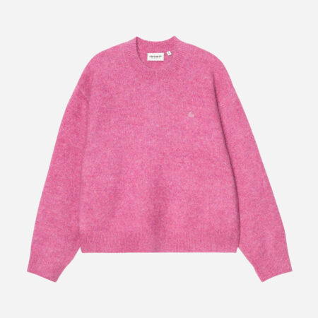 Carhartt WIP Women's Curtis Knitted Sweater - Tangled Hortensia Carhartt WIP Women's Curtis Knitted Sweater - Tangled Hortensia