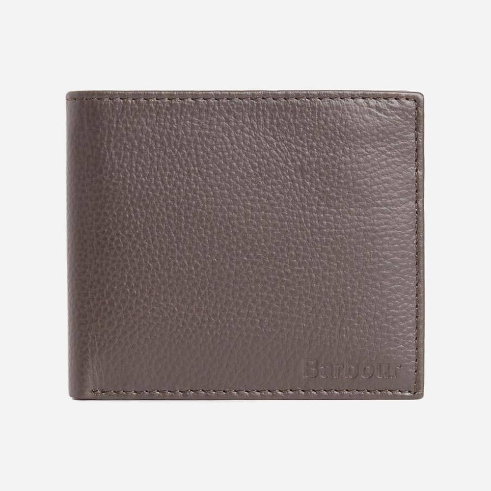 Barbour Amble Leather Billfold Wallet - Dark Brown Barbour Amble Leather Billfold Wallet - Dark Brown