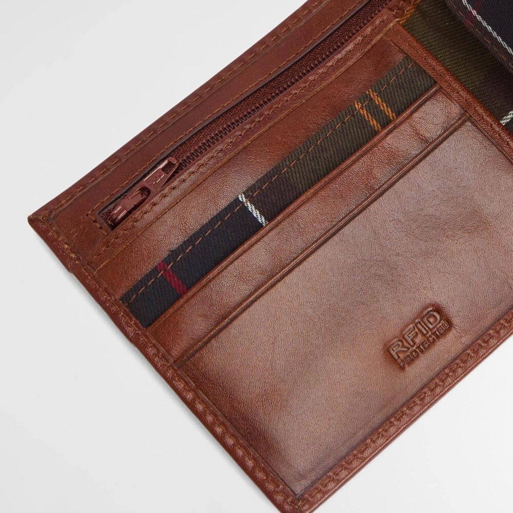 Barbour Bolam Leather Wallet - Heritage Brown Barbour Bolam Leather Wallet - Heritage Brown