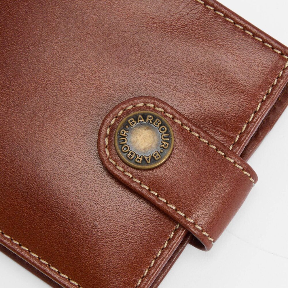 Barbour Bolam Leather Wallet - Heritage Brown
