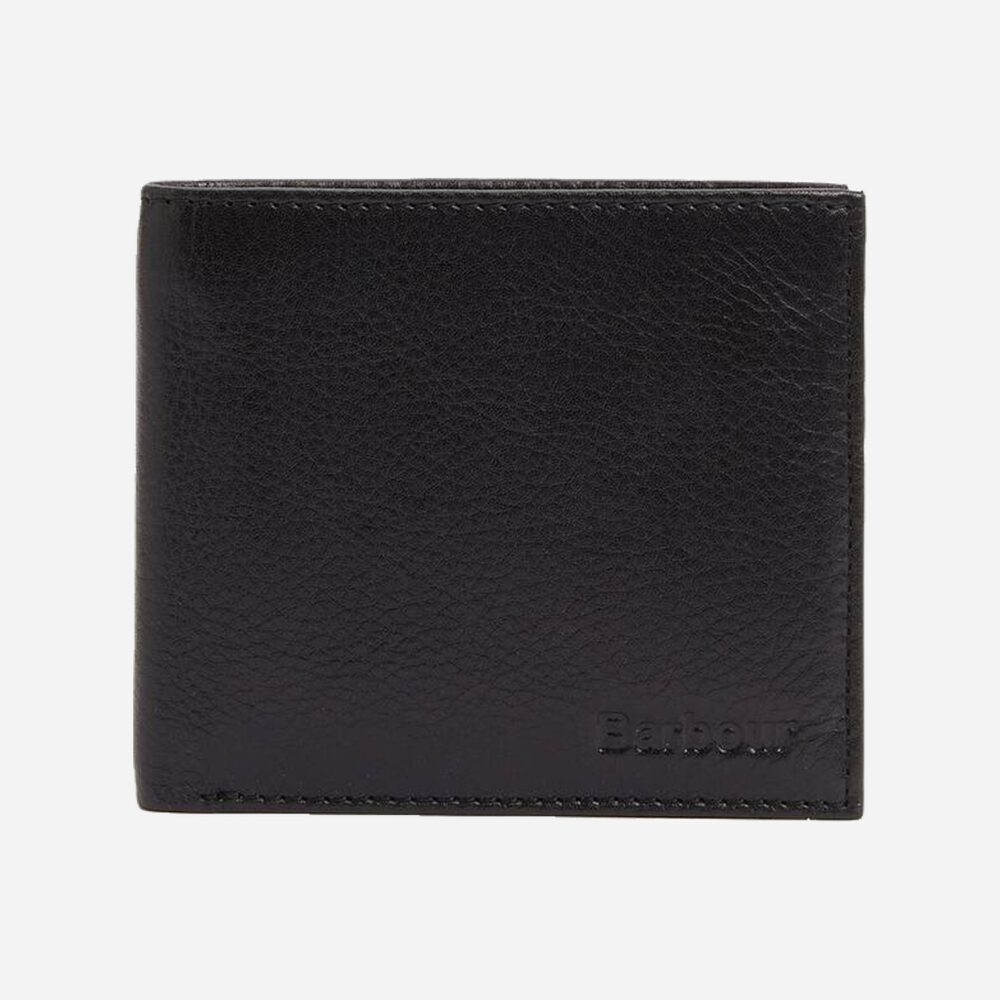 Barbour Colwell Small Billfold - Black/Classic Barbour Colwell Small Billfold - Black/Classic