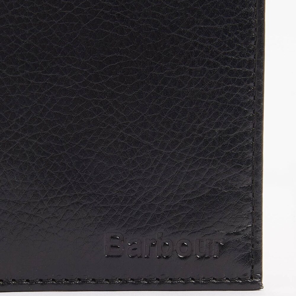 Barbour Colwell Small Billfold - Black/Classic