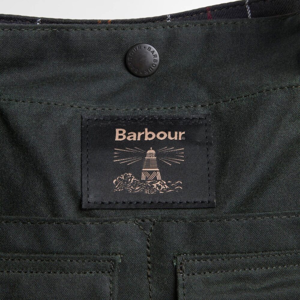 Barbour Field Wax Tote Bag - Sage/Classic Barbour Field Wax Tote Bag - Sage/Classic