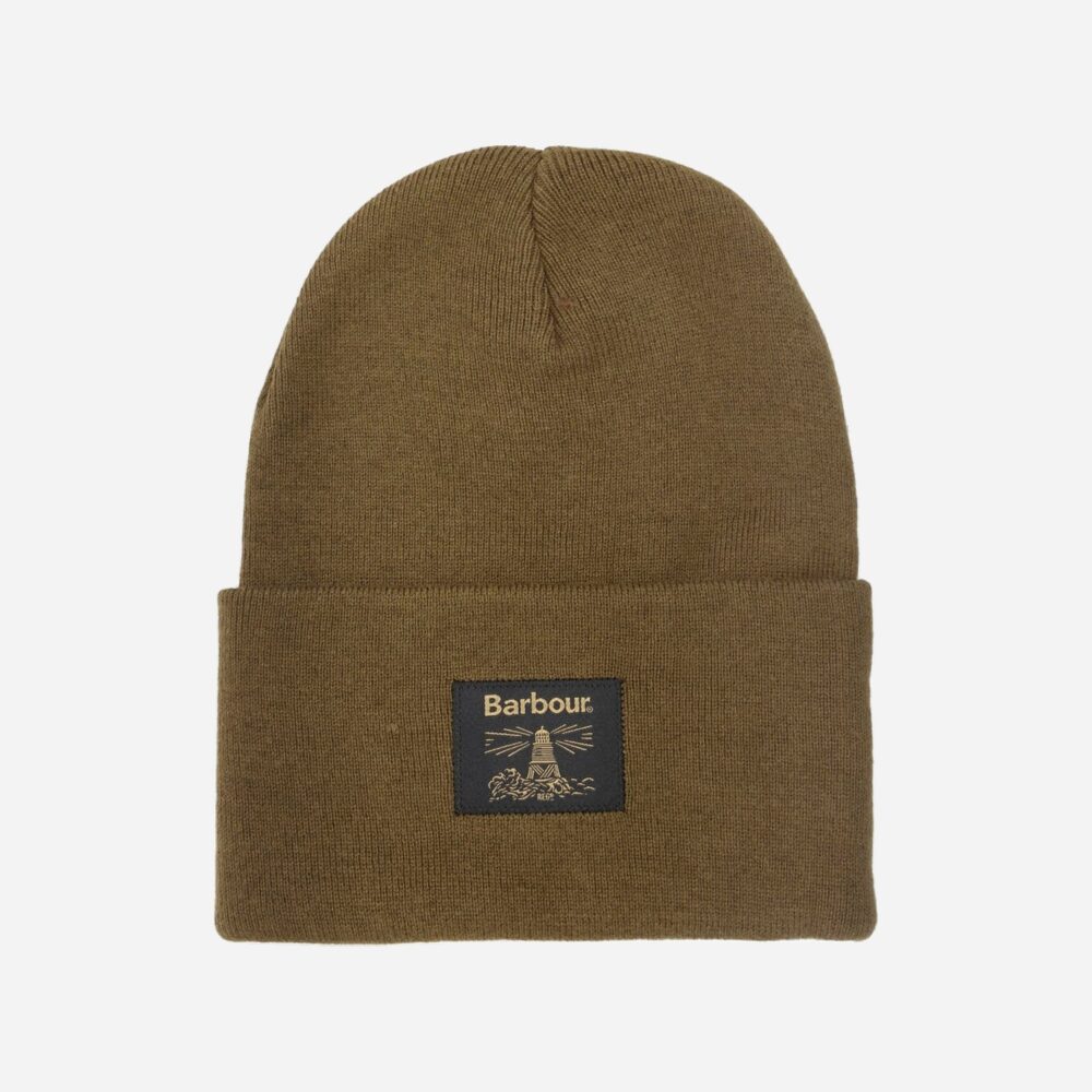 Barbour Harton Beanie Hat - Dark Sand Barbour Harton Beanie Hat - Dark Sand