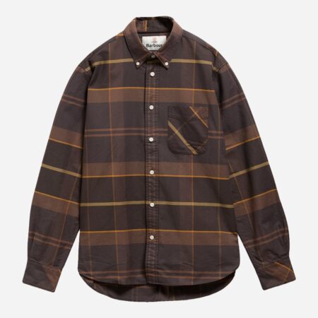Barbour Mineral Tartan Dunoon Authentic Shirt - Dried Bracken Barbour Mineral Tartan Dunoon Authentic Shirt - Dried Bracken