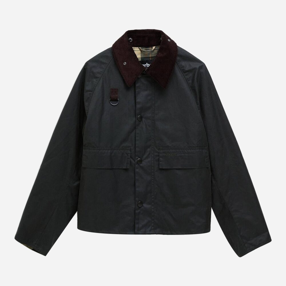 Barbour Modified Spey Wax Jacket - Sage Barbour Modified Spey Wax Jacket - Sage