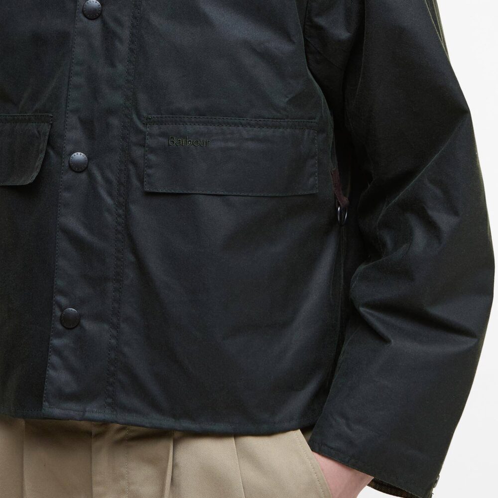 Barbour Modified Spey Wax Jacket - Sage Barbour Modified Spey Wax Jacket - Sage