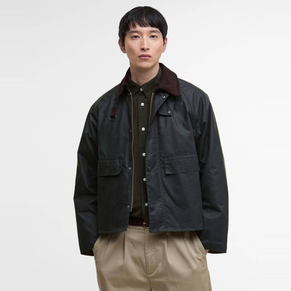 Barbour Modified Spey Wax Jacket - Sage