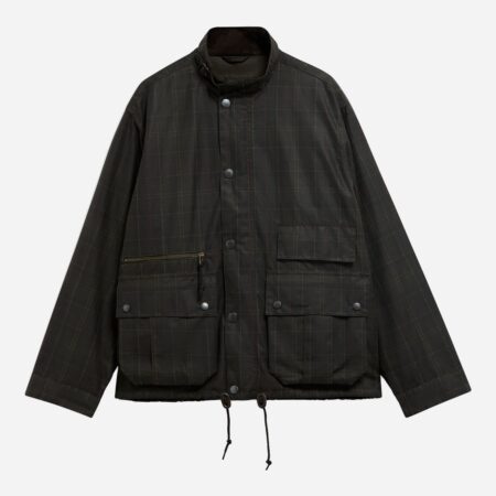 Barbour Modified Tartan Ursula Wax Jacket - Classic Tartan Barbour Modified Tartan Ursula Wax Jacket - Classic Tartan