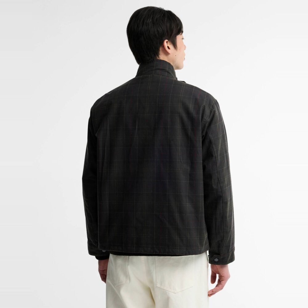 Barbour Modified Tartan Ursula Wax Jacket - Classic Tartan