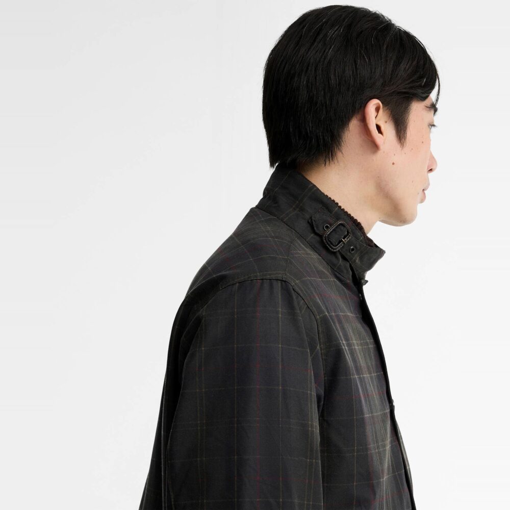 Barbour Modified Tartan Ursula Wax Jacket - Classic Tartan