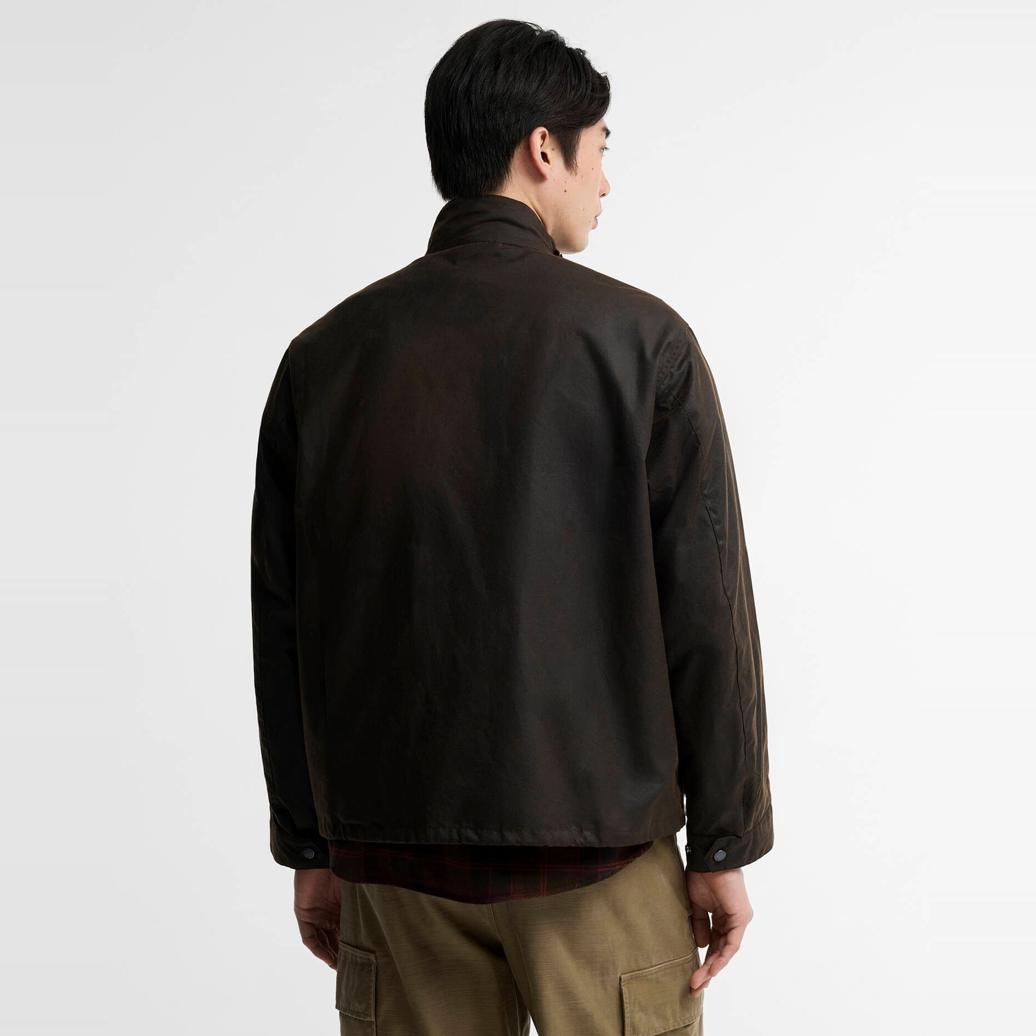 Barbour Modified Ursula Wax Jacket - Dark Brown