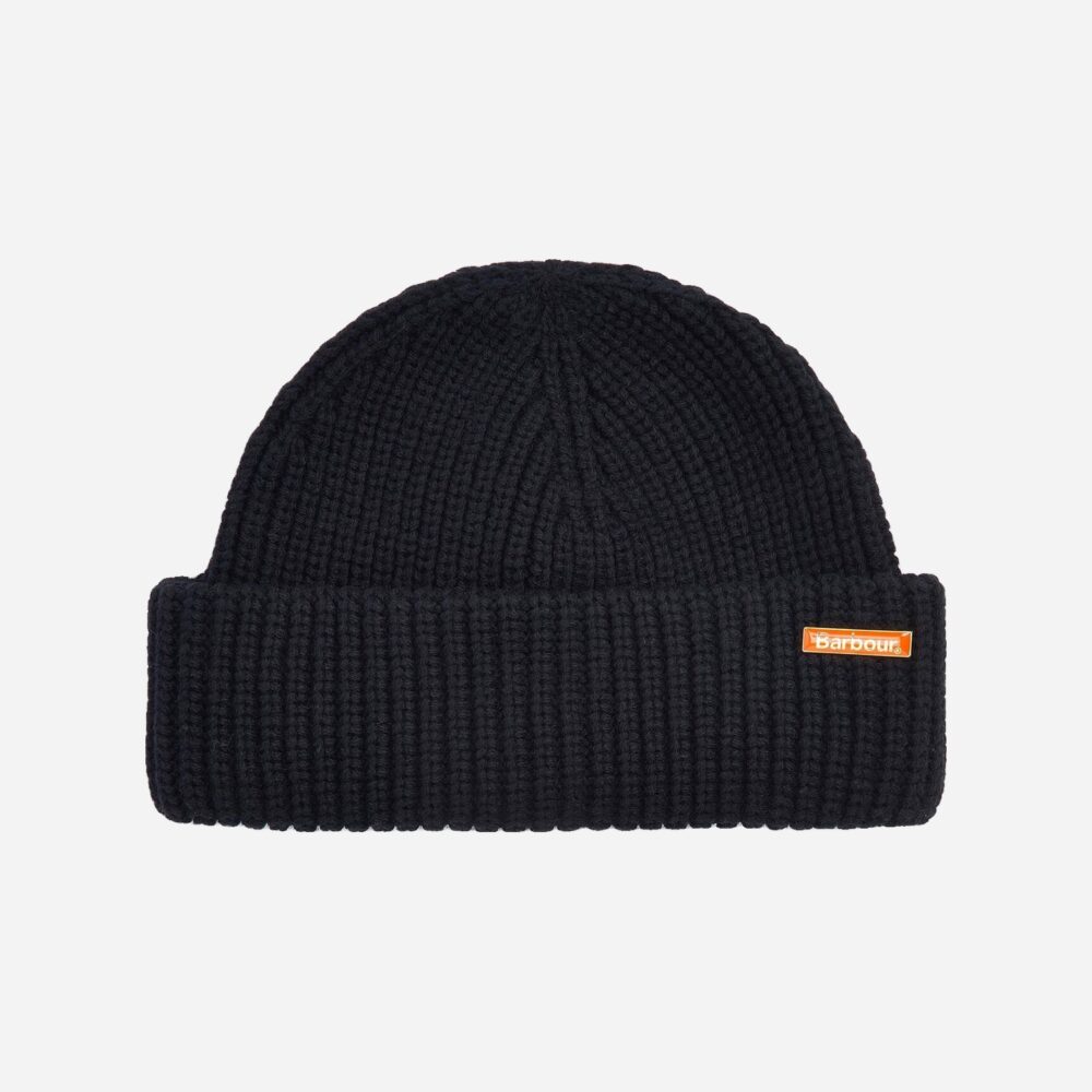 Barbour Mosely Beanie Hat - Black