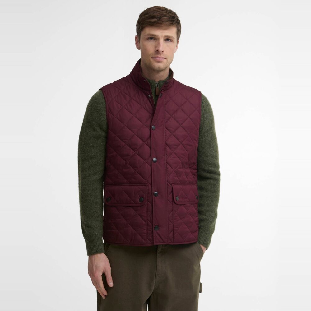 Barbour New Lowerdale Quilted Gilet - Bordeaux Barbour New Lowerdale Quilted Gilet - Bordeaux