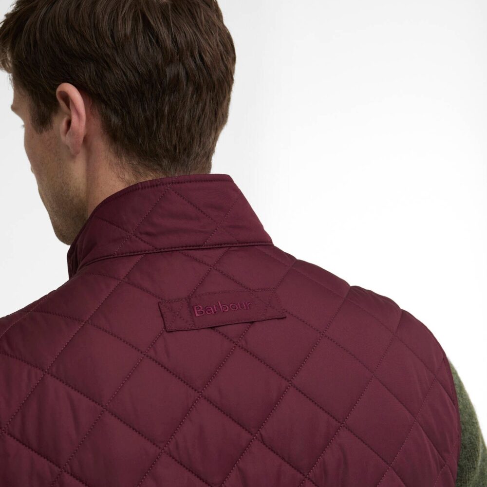 Barbour New Lowerdale Quilted Gilet - Bordeaux Barbour New Lowerdale Quilted Gilet - Bordeaux