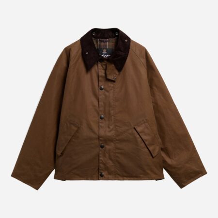 Barbour OS Transport Wax Jacket - Sand Barbour OS Transport Wax Jacket - Sand