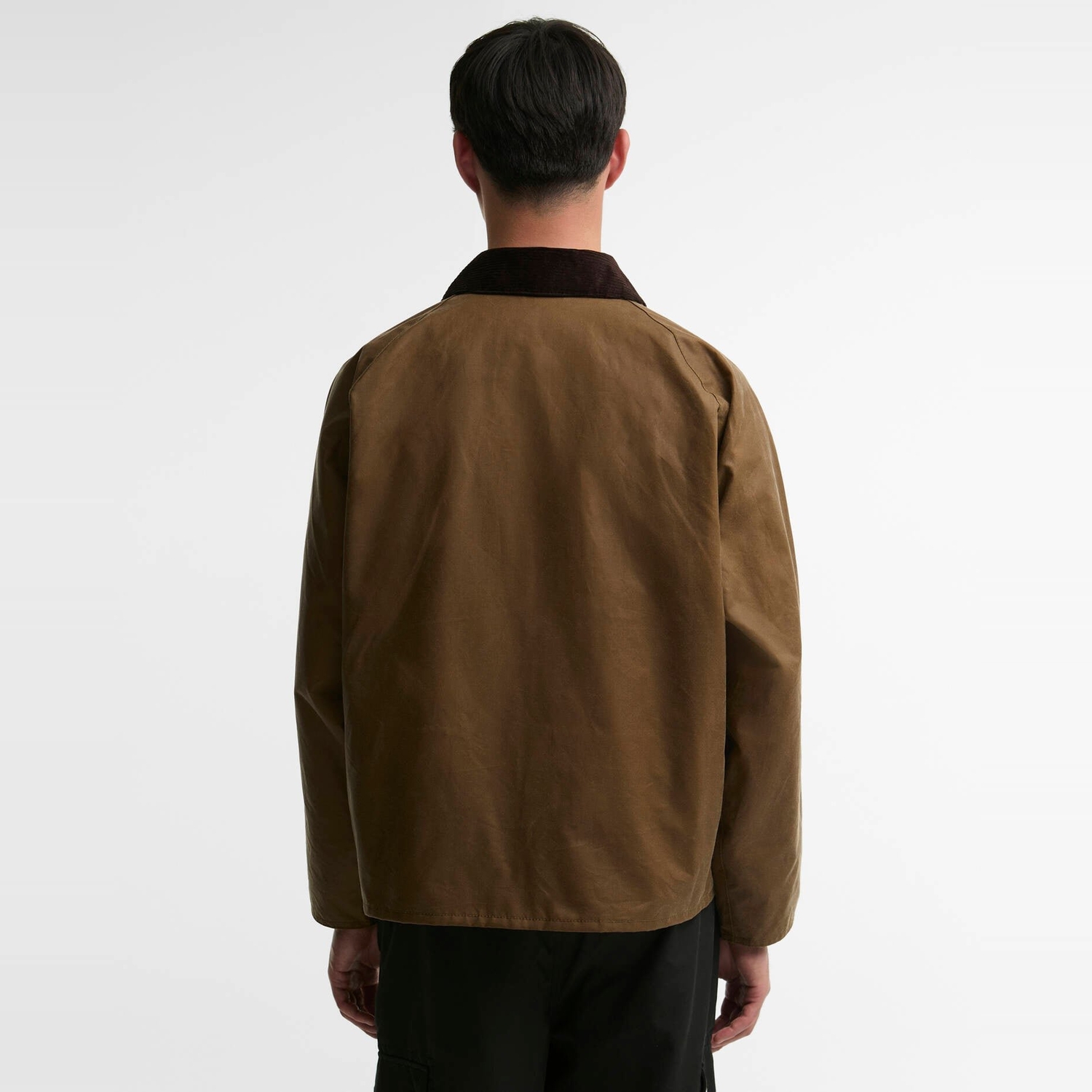 Barbour OS Transport Wax Jacket - Sand