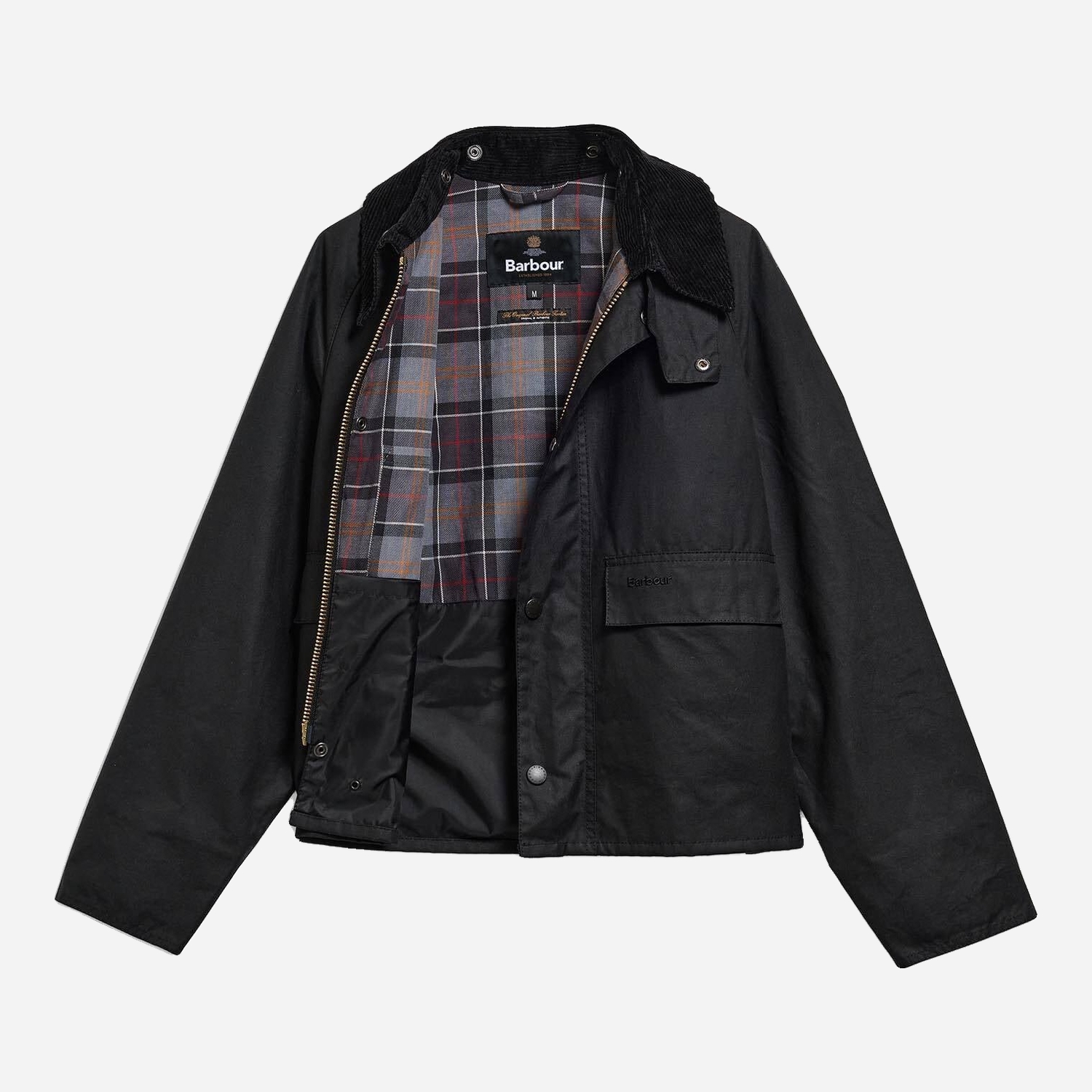 Barbour Spey Wax Jacket - Black