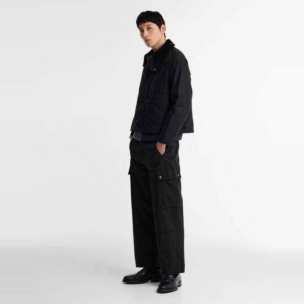 Barbour Spey Wax Jacket - Black