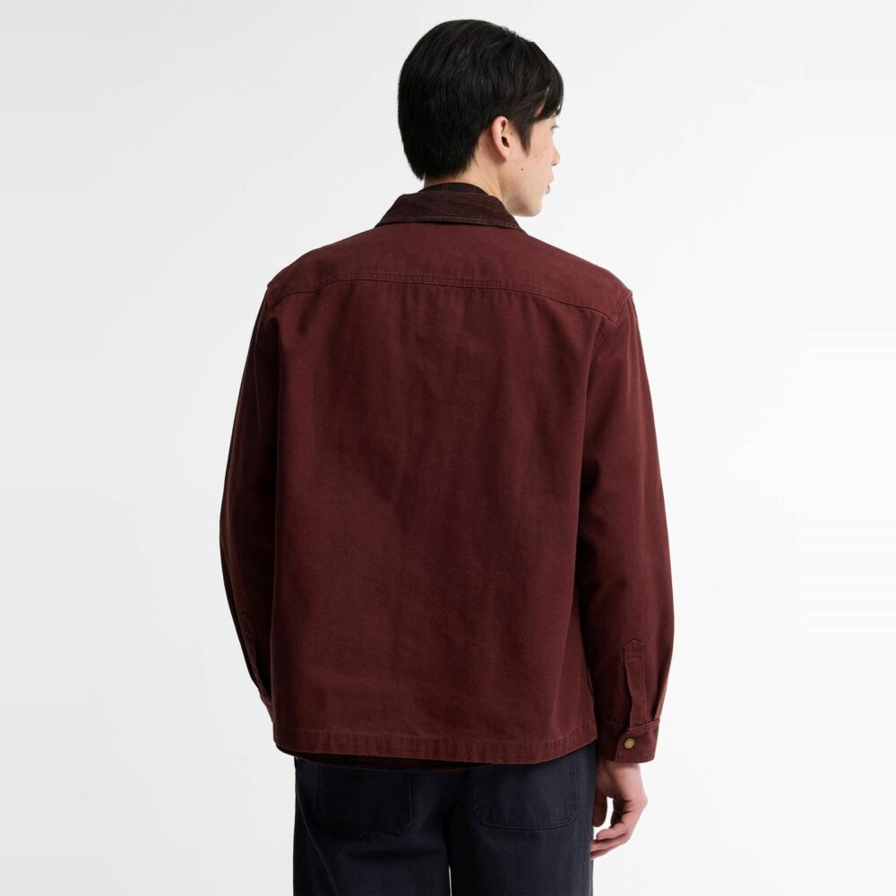 Barbour Ursula OS Canvas Overshirt - Chesnut Barbour Ursula OS Canvas Overshirt - Chesnut