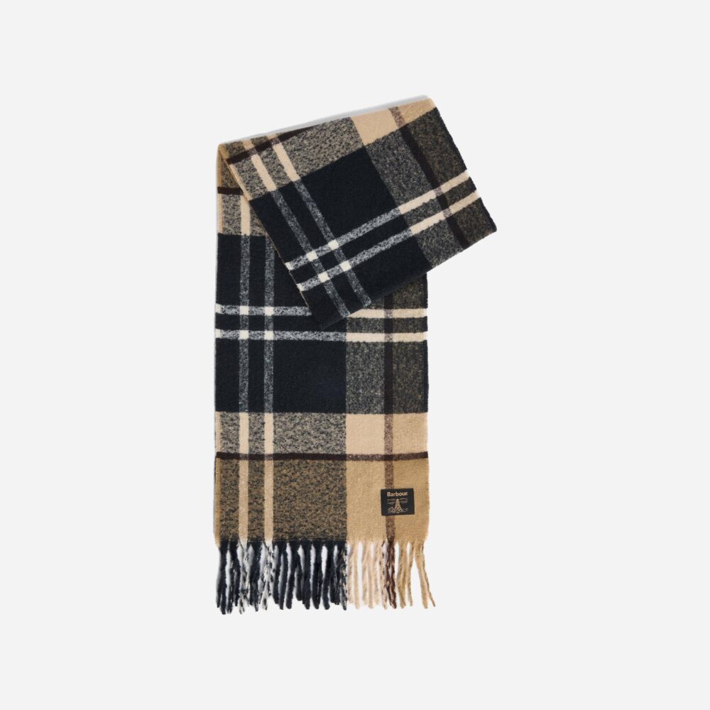 Barbour Yorklane Tartan Scarf - Birchwood Dress Tartan Barbour Yorklane Tartan Scarf - Birchwood Dress Tartan