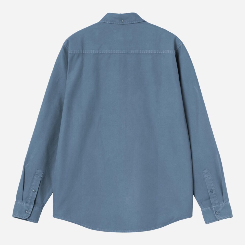 Carhartt WIP Bolton Shirt - Icesheet/Garment Dyed Carhartt WIP Bolton Shirt - Icesheet/Garment Dyed