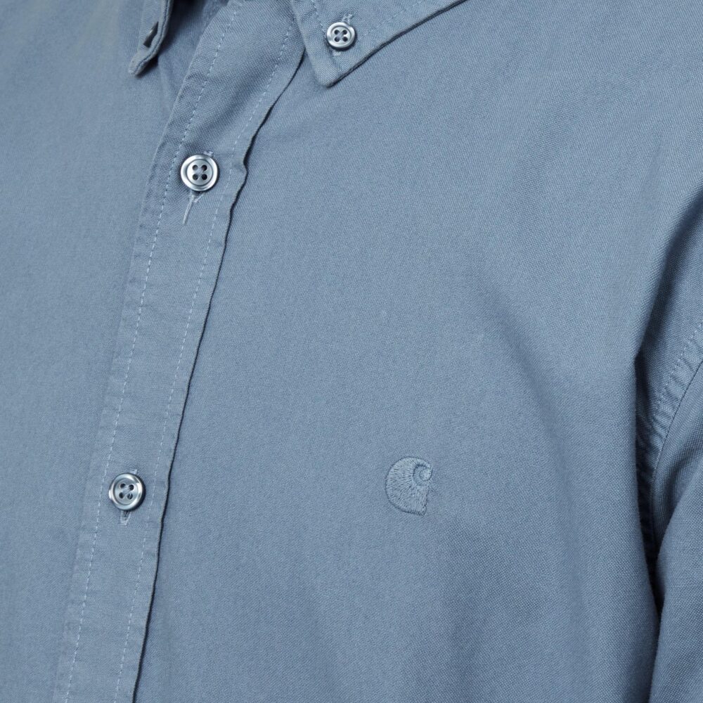 Carhartt WIP Bolton Shirt - Icesheet/Garment Dyed Carhartt WIP Bolton Shirt - Icesheet/Garment Dyed