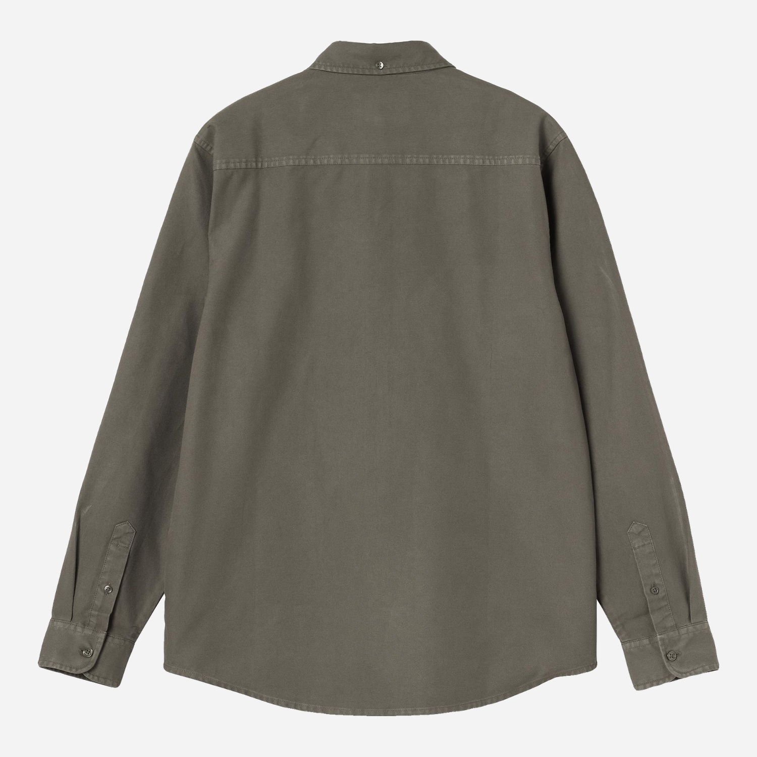 Carhartt WIP Bolton Shirt - Shungite/Garment Dyed