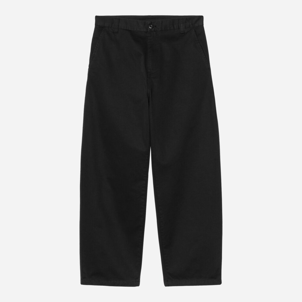 Carhartt WIP Brady Chino Pant - Black/Stone Washed Carhartt WIP Brady Chino Pant - Black/Stone Washed