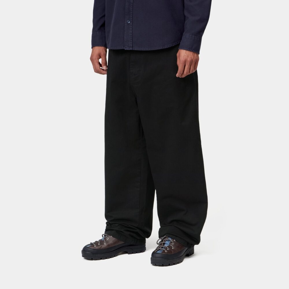 Carhartt WIP Brady Chino Pant - Black/Stone Washed Carhartt WIP Brady Chino Pant - Black/Stone Washed