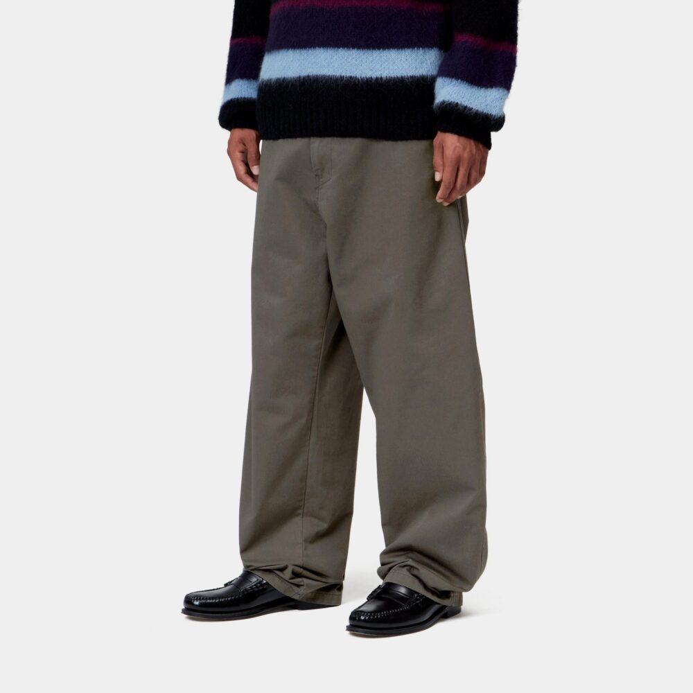 Carhartt WIP Brady Chino Pant - Shungite/Stone Washed