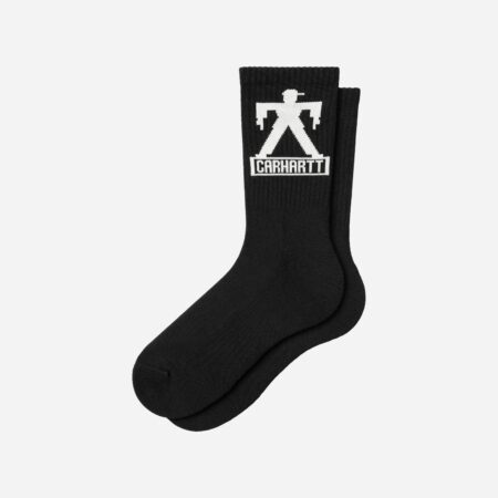 Carhartt WIP Bricky Man Sock - Black/Wax