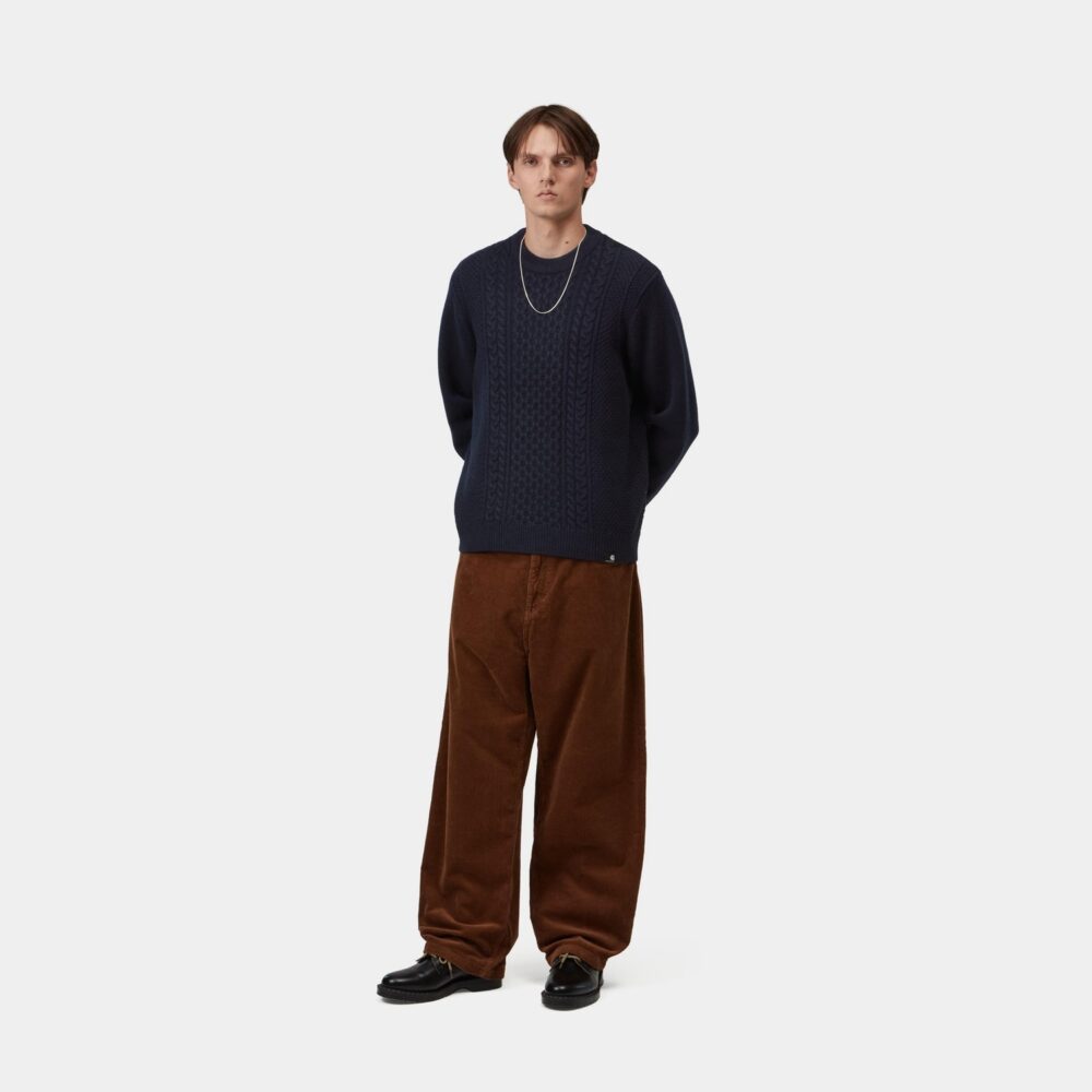 Carhartt WIP Caster Knit Sweater - Dark Navy