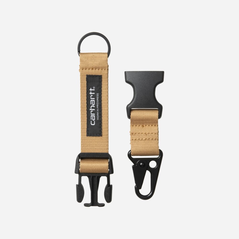 Carhartt WIP Click Keyholder - WIP Dusty Hamilton Carhartt WIP Click Keyholder - WIP Dusty Hamilton