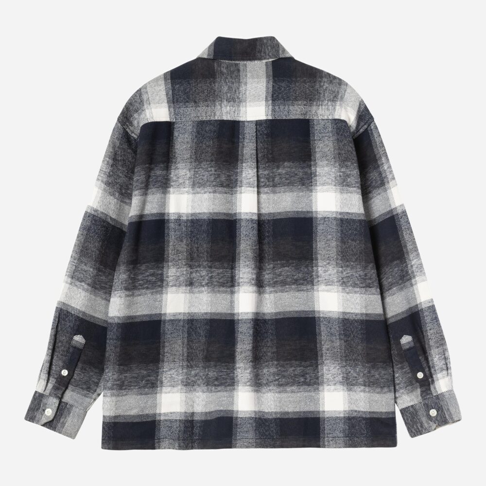 Carhartt WIP Esterson Shirt - Esterson Check/Dark Navy