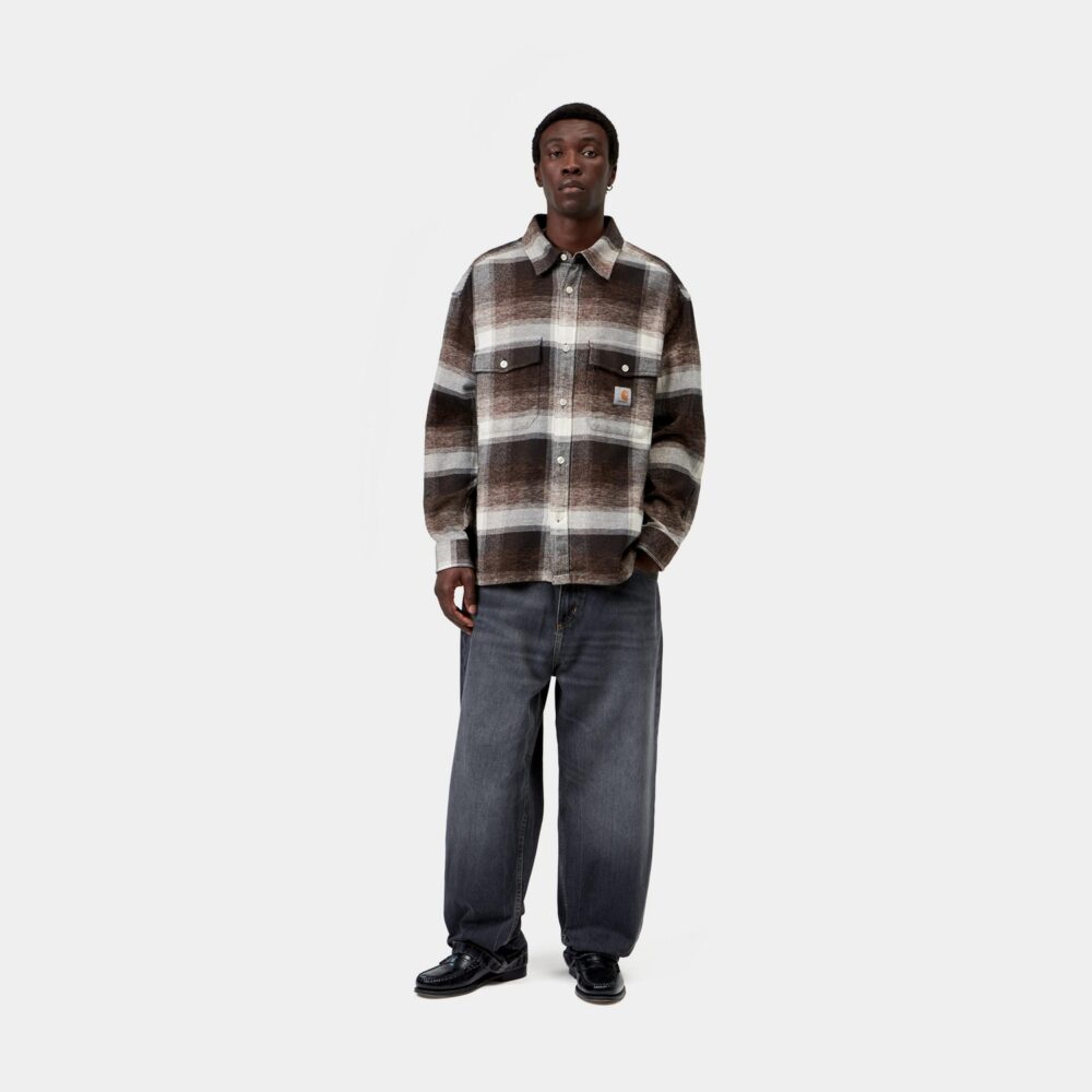 Carhartt WIP Esterson Shirt - Esterson Check/Tobacco