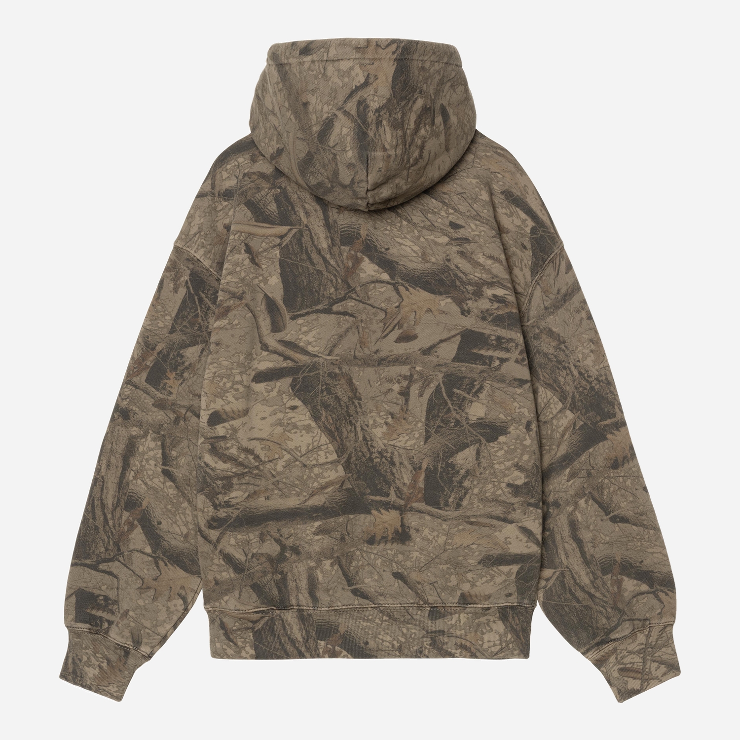 Carhartt WIP Feather Tree Hoodie - Camo Feather Tree/Khaki/Shungite