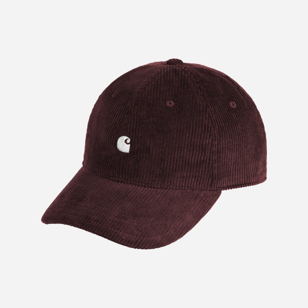 Carhartt WIP Harlem Cap - Amarone/White Carhartt WIP Harlem Cap - Amarone/White